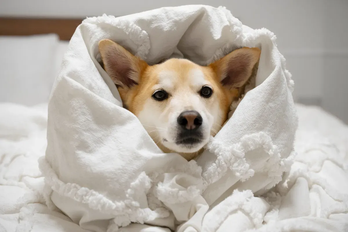 dog coughing violently
